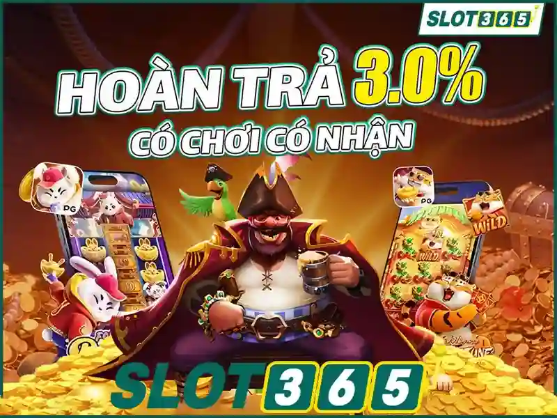 Tiện ích và trò chơi có tại Slot365