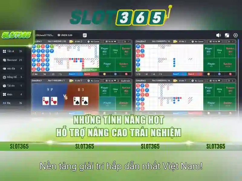 Slot365: Trải nghiệm chơi casino trực tuyến hàng đầu